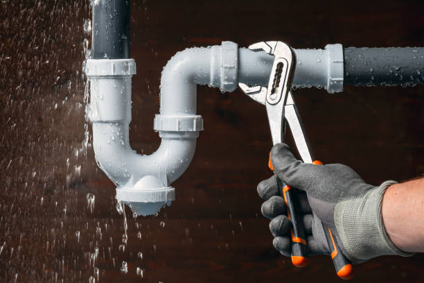 Professional Sewer Line Repair technician working in Hot Springs, NC
